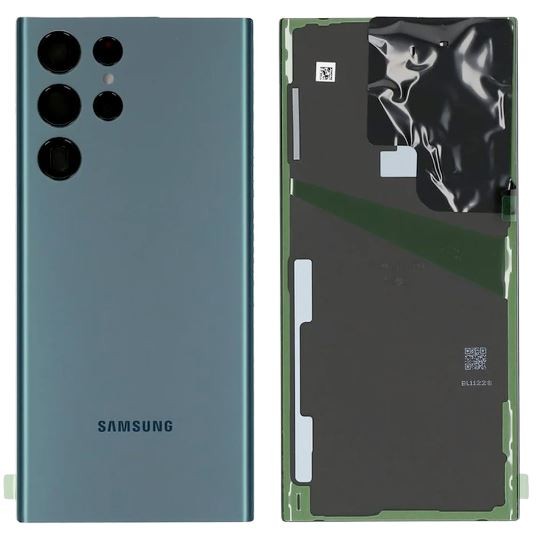 Задняя крышка для Samsung S908 S22 Ultra зелёный оригинал (б/у Grade A)