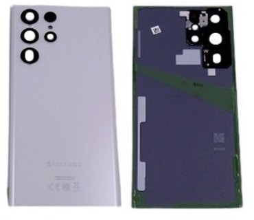 Задняя крышка для Samsung S908 S22 Ultra белый оригинал (б/у Grade A)