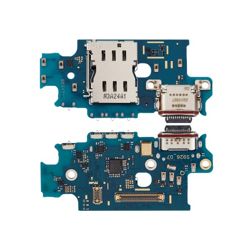 Įkrovimo jungtis suderinama su Samsung S926 S24 Plus su šleifu / plata OEM