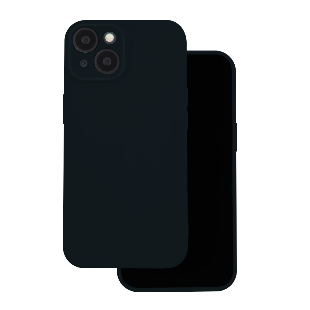 Silikoninis dėklas, skirtas "Xiaomi Redmi Note 8 Pro", juodos spalvos