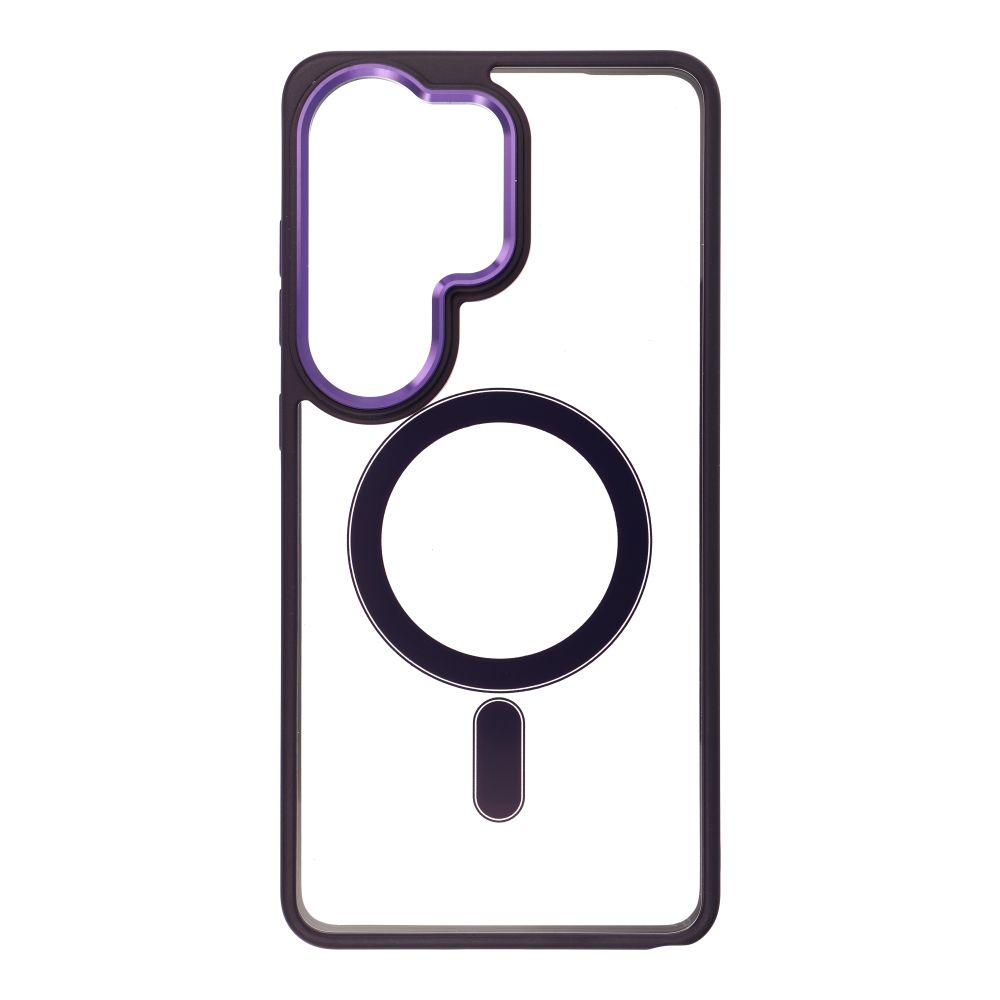 Чехол для Samsung S26 ULTRA Color Edge Mag Cover совместимый с MagSafe фиолетовый