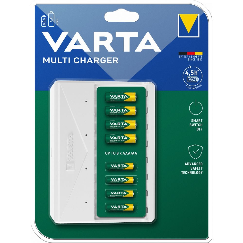 VARTA DAUGIAFUNKCINIS ĮKROVIKLIS 57659 (be baterijų)