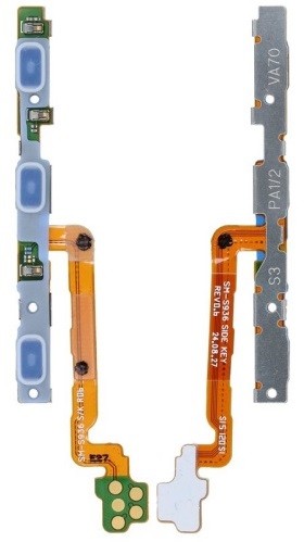 Шлейф Samsung S731 S25 FE/S936 S25 Plus кнопки включения и регулятора громкости оригинальный (service pack)