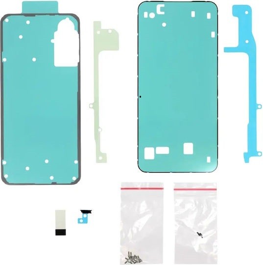 Набор наклеек для LCD экрана и задней крышки Samsung A566 A56 5G оригинальный (сервисная упаковка)