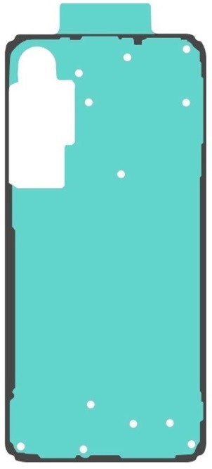 Sticker for back cover Samsung S936 S25 Plus original (service pack)