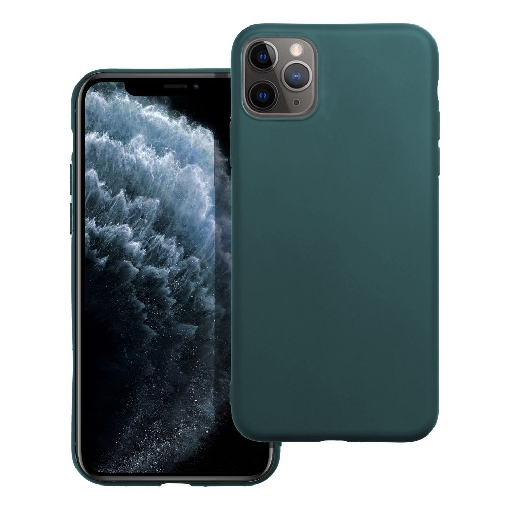 Case for iPhone 11 PRO MAX Matt dark green