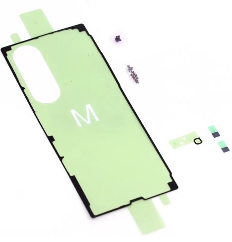 Lipdukų rinkinys galiniam dangteliui Samsung F966 Z Fold7 5G originalus (techninės priežiūros paketas)