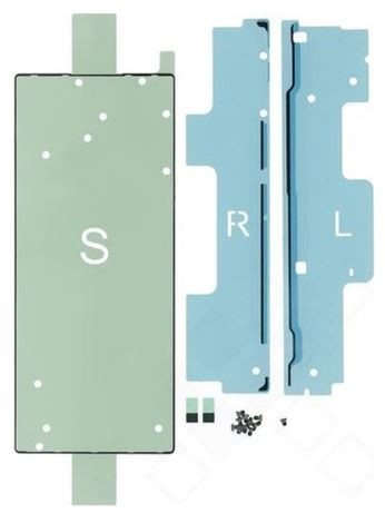 Lipdukų rinkinys išoriniam LCD ekranui Samsung F956 Z Fold6 5G originalus (techninės priežiūros paketas)