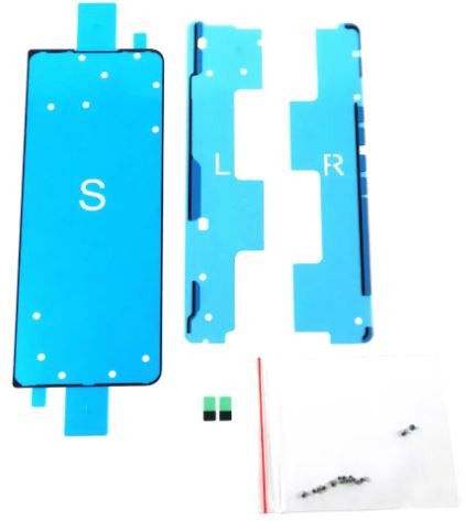 Lipdukų rinkinys išoriniam LCD ekranui Samsung F946 Z Fold5 5G originalus (techninės priežiūros paketas)