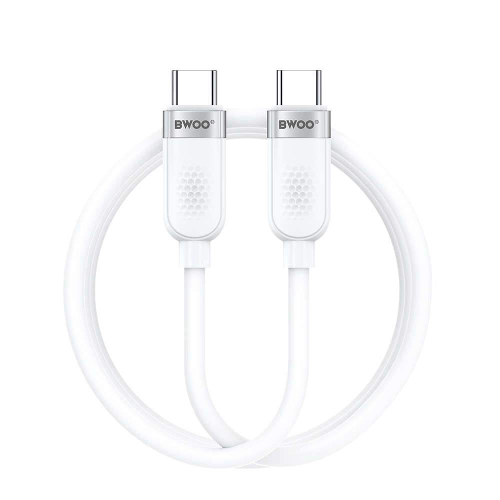 BWOO 65W кабель USB-C - USB-C 1m белый