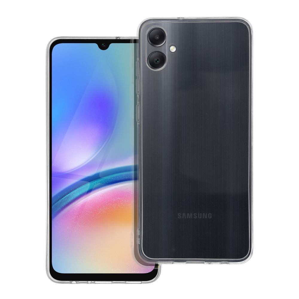 Skaidrus dėklas telefonui 2 mm SAMSUNG A05 (kameros apsauga) permatomas