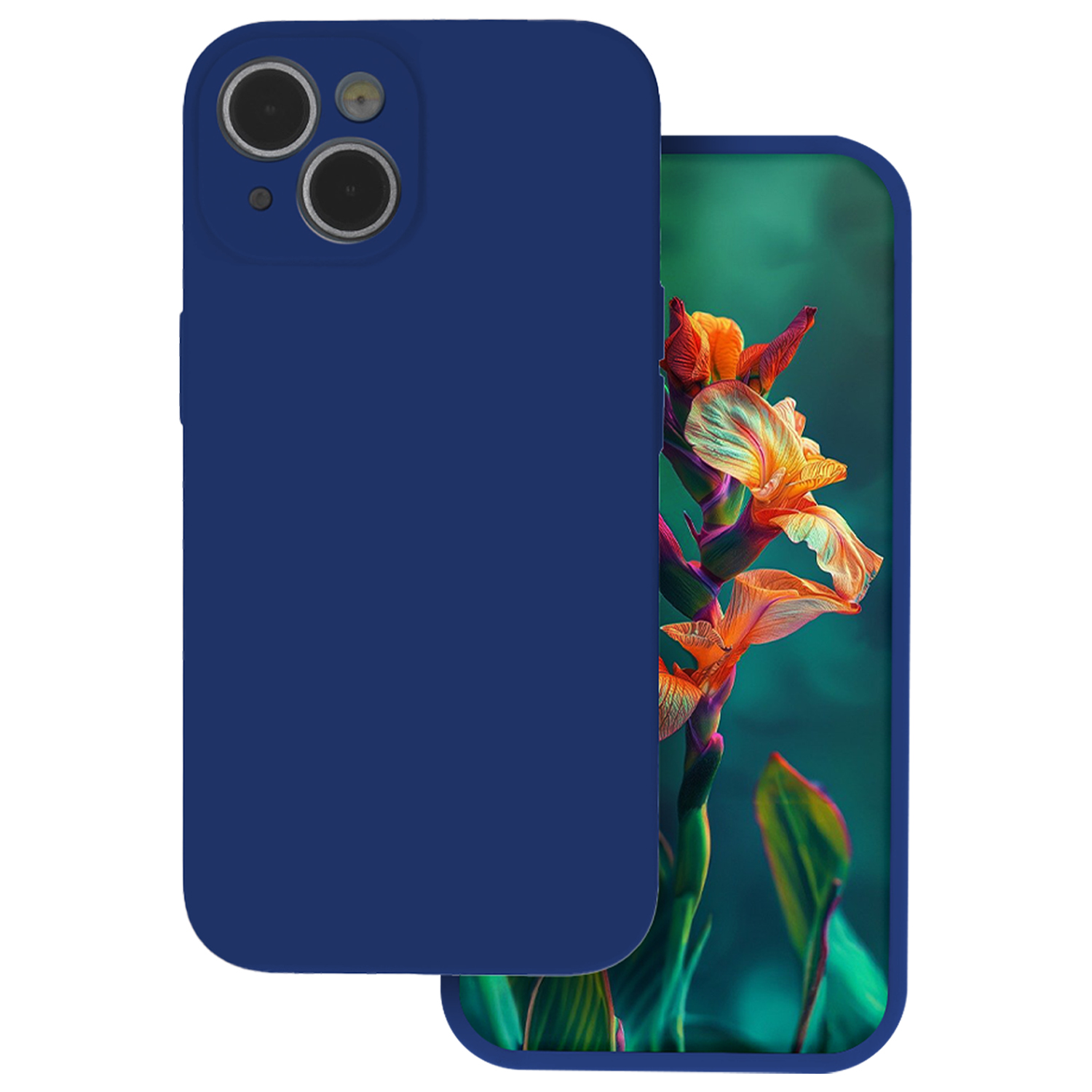 Силиконовый Чехол для iPhone 17 Pro Max 6,9" атлантический синий