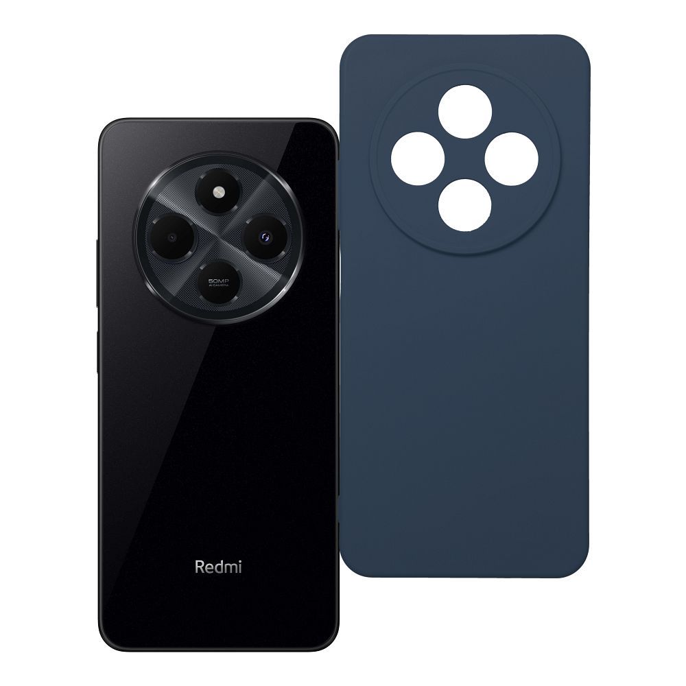 Чехол для Xiaomi Redmi 14C Silicone синий