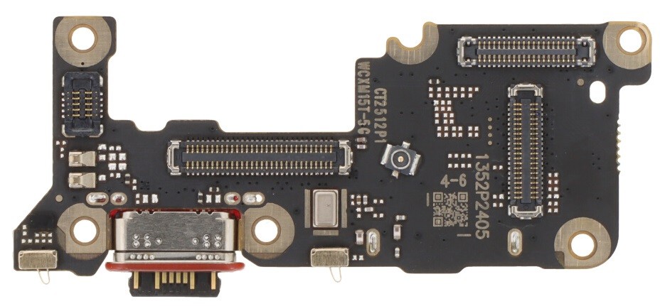 Flex Xiaomi 15T with charging connector and microphone, SIM card contact original (service pack)