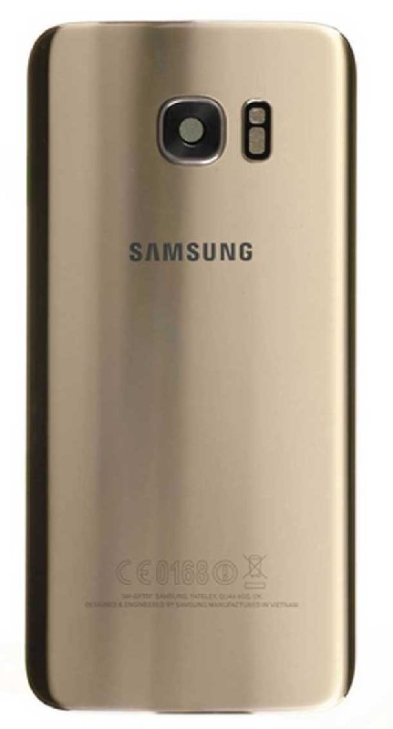 Galinis dangtelis Samsung G935F S7 Edge Gold Platinum originalus (service pack)