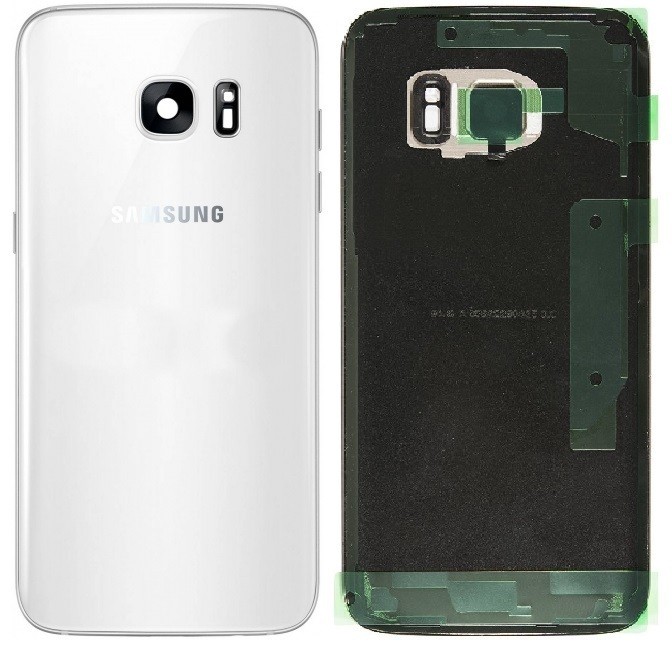 Back cover for Samsung G935F S7 Edge White original (used Grade A)