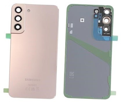 Задняя крышка для Samsung S906 S22 Plus 5G Pink Gold оригинал (б/у Grade B)