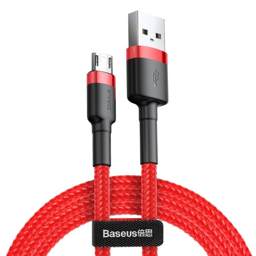 Micro USB Baseus Cafule 1.5A 2m (raudonas)