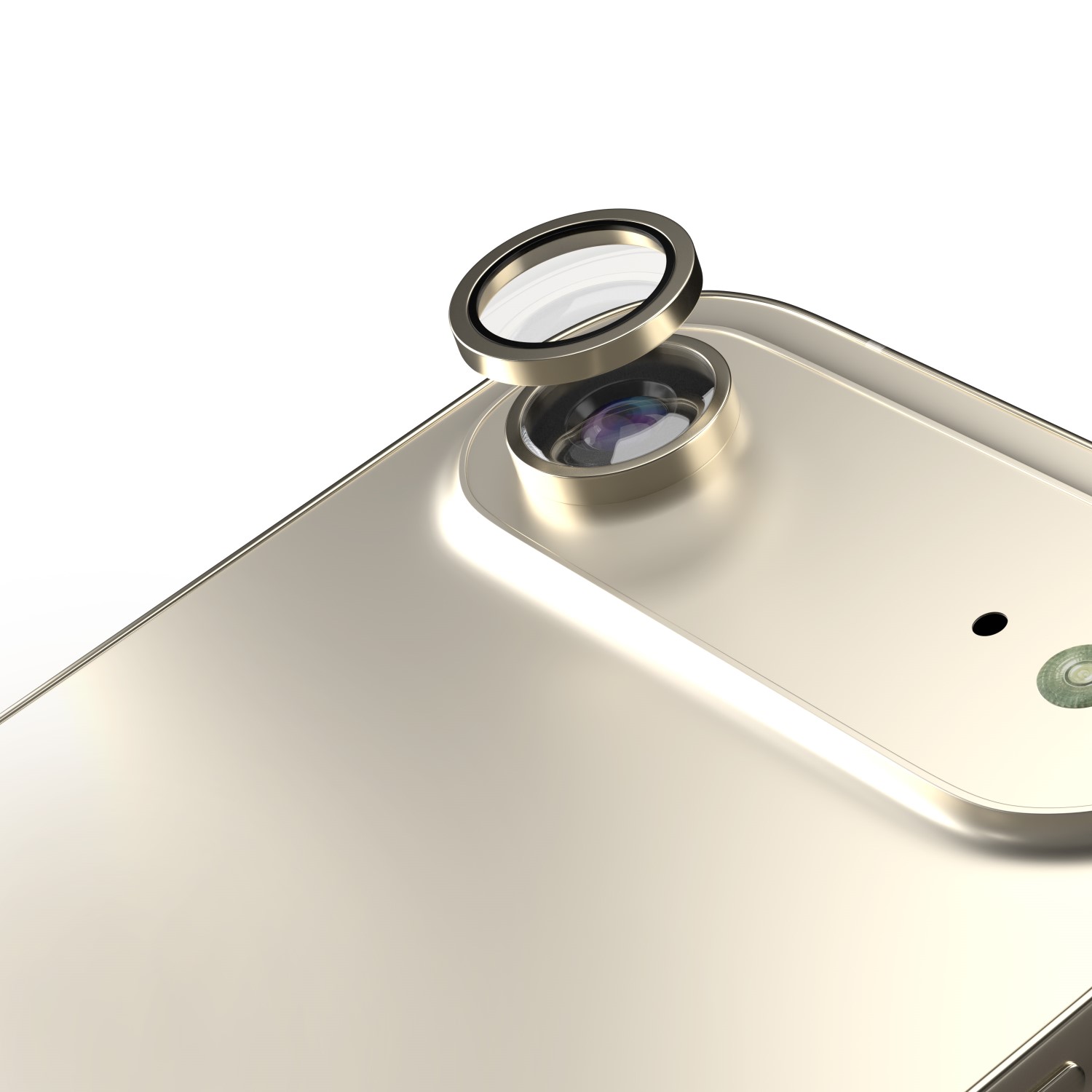 Etteri защита объектива камеры iPhone 17 Air золотой