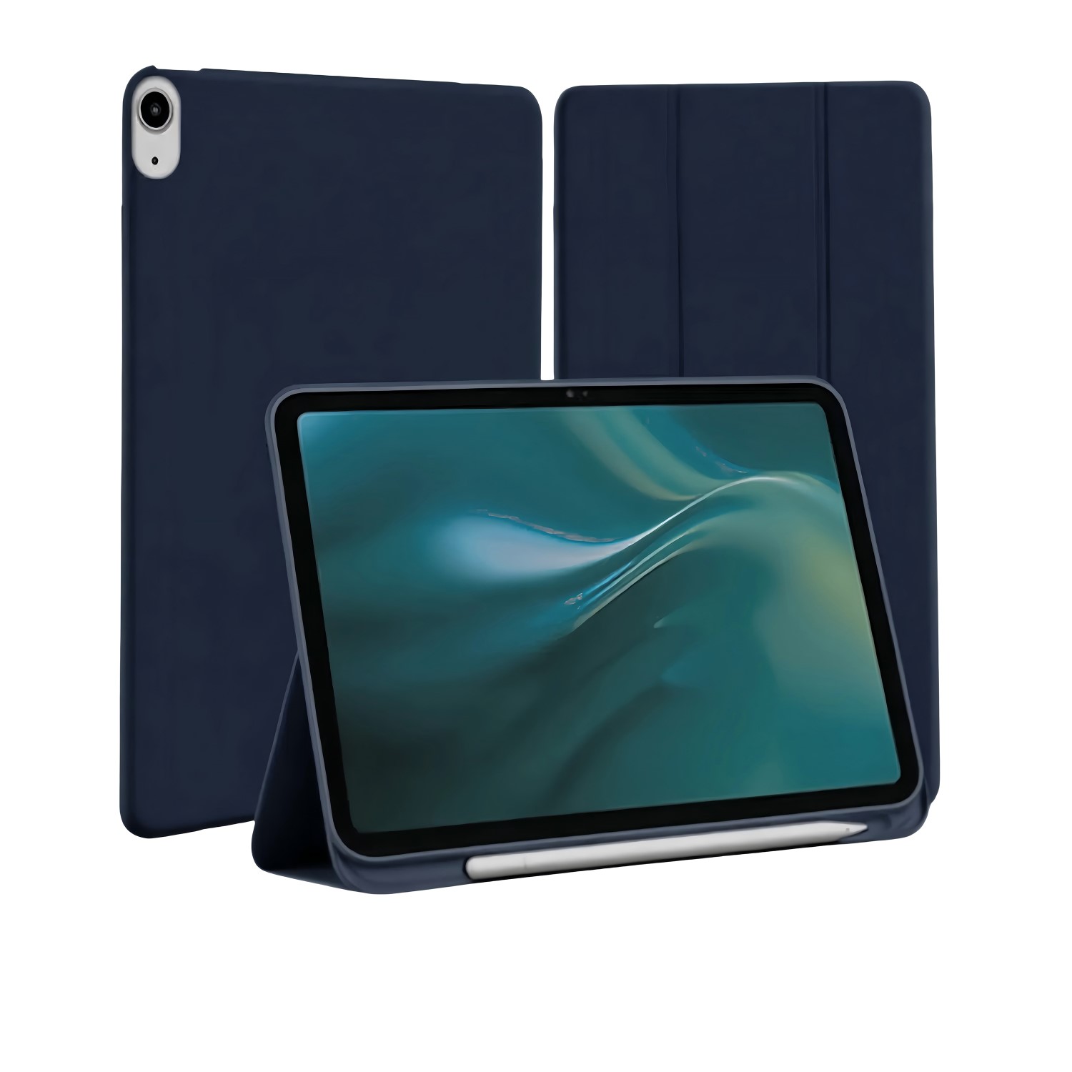 Etteri dėklas Apple iPad 10 (2022) 10,9" / iPad 11 A16 (2025) / iPad 12 A19 (2026) 11", tamsiai mėlynas