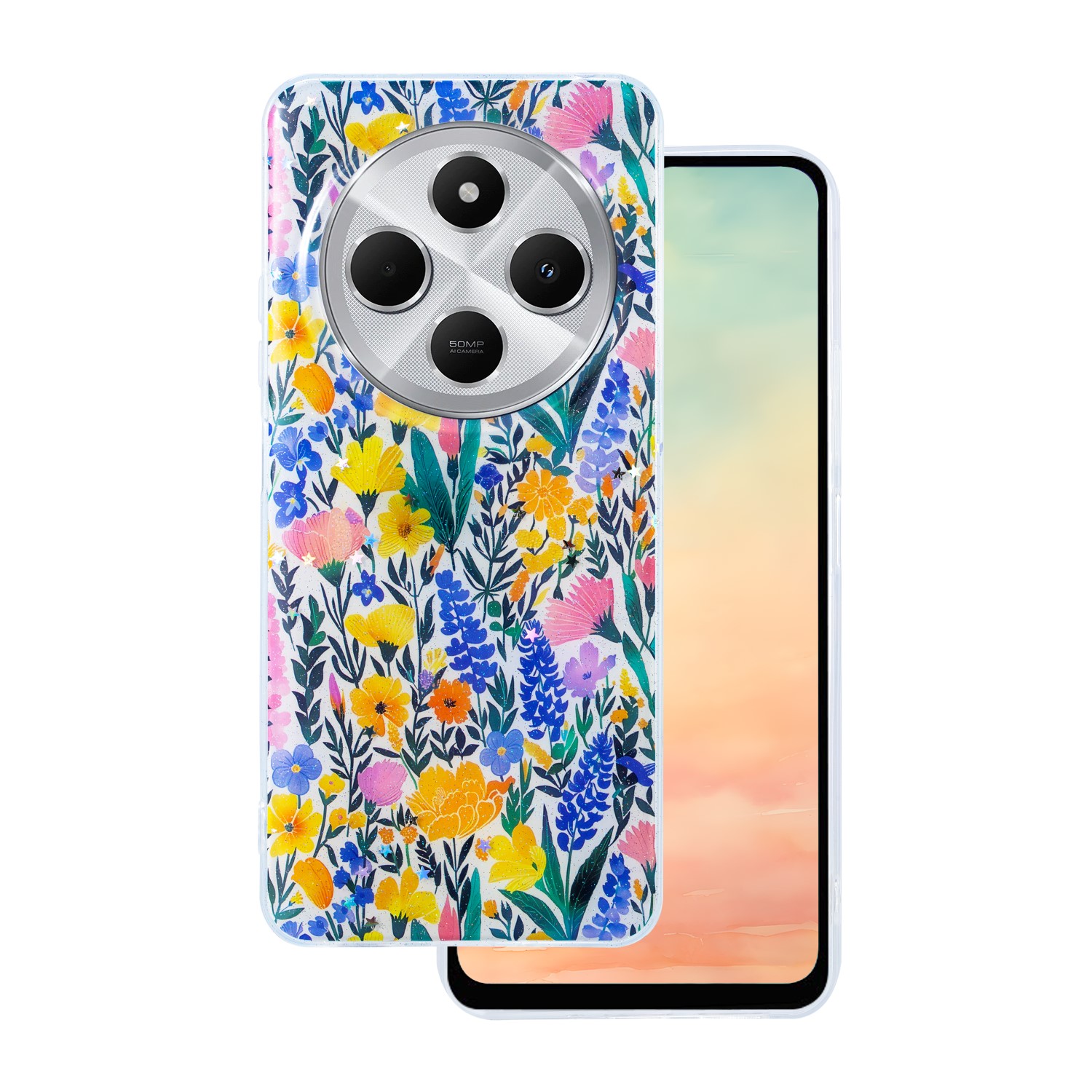 Glow Glam чехол Xiaomi Redmi 14C 4G/ 14C 5G / Redmi A4 / POCO C75 rustic