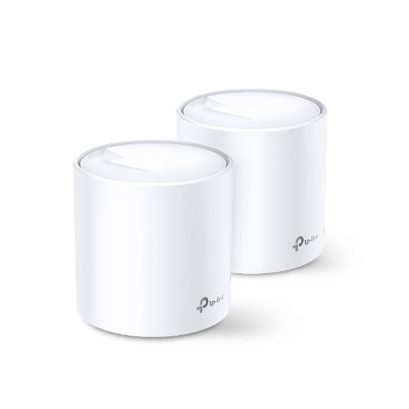 Wi-Fi роутер TP-LINK 2-pack 1800 Mbps Mesh IEEE 802.11ax DECOX20