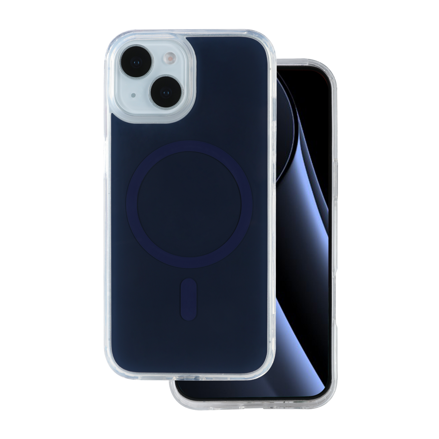 Lowkey Mag for iPhone 14 6,1" tamsiai mėlynas