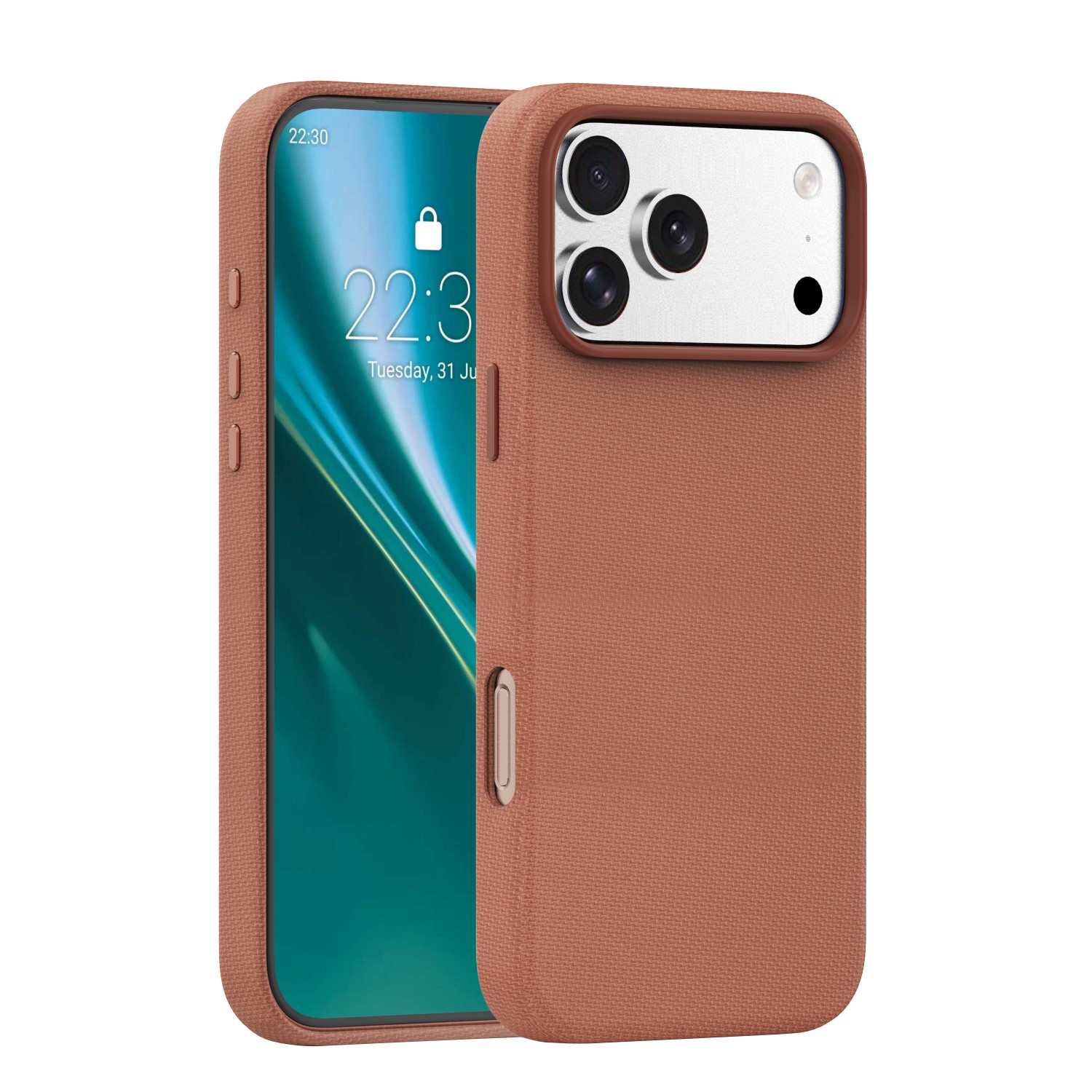Etteri Elegant Mag dėklas for iPhone 17 Pro Max 6,9" rudas