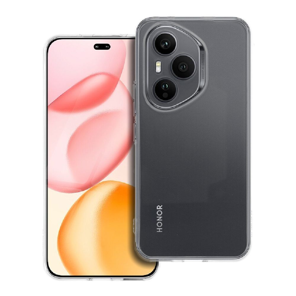 Skaidrus dėklas 2 mm HONOR 400 Pro (kamera apsauga) skaidrus
