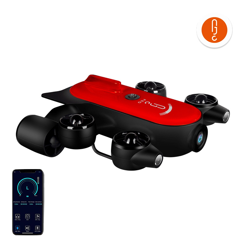 Geneinno T1-Pro 150m 4K UHD povandeninis dronas
