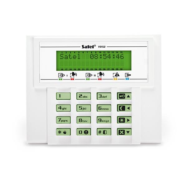 Satel Versa-LCD-GR LCD klaviatūra, žalia