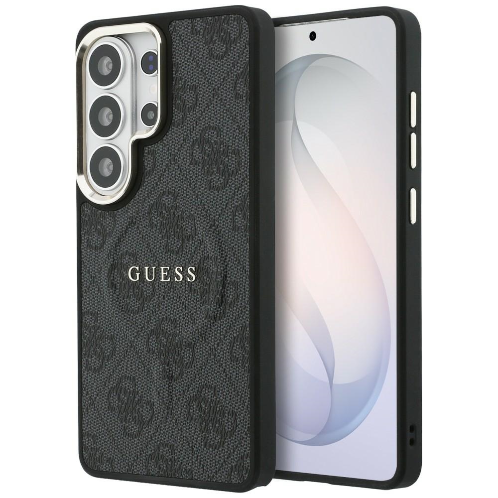 GUESS чехол SAMSUNG S26 Ultra GUHMS26LP4MSEGCK (4G Embossed Ring MagSafe) черный