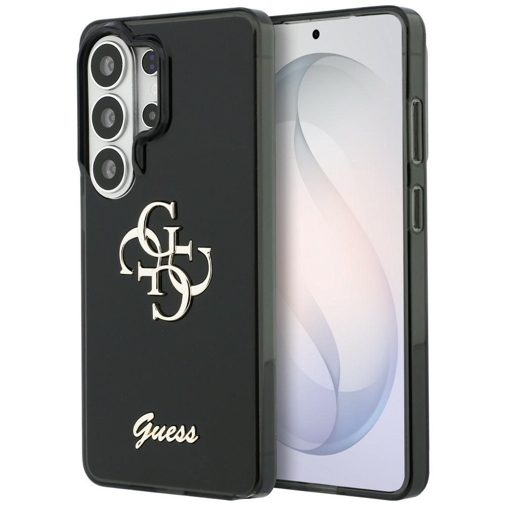 Guess чехол IML Big Metal 4G Script для Samsung Galaxy S26 Ultra чёрный