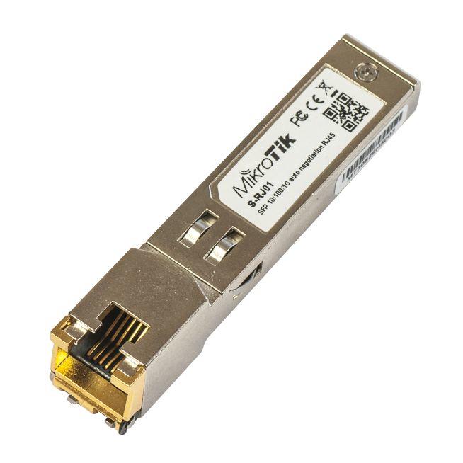 MikroTik S-RJ01 1GbE RJ45 SFP modulis