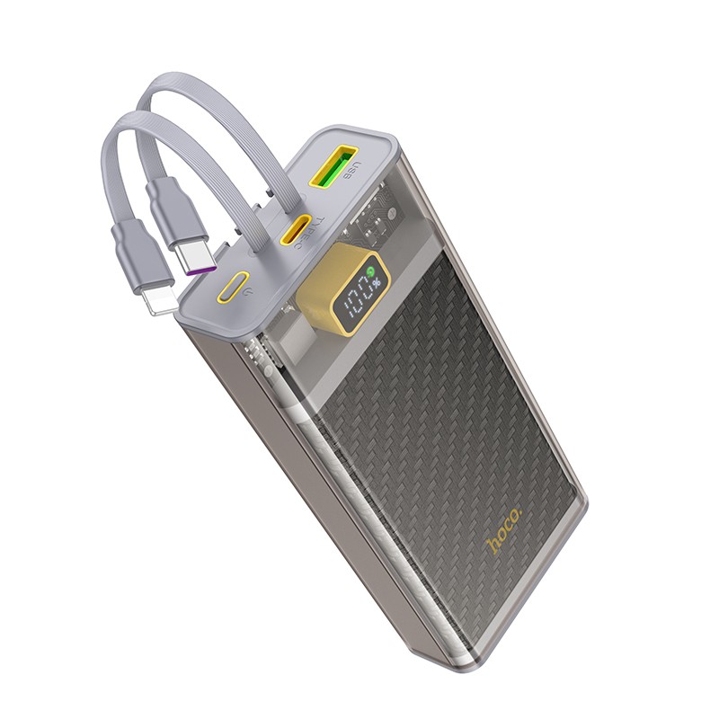 Внешний аккумулятор Hoco J104A Discovery Edition 22.5W 20000mAh серый