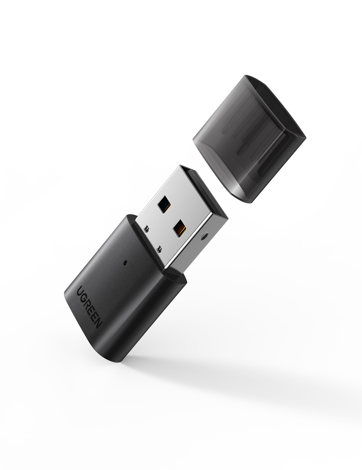 Bluetooth adapter Ugreen CM390 Bluetooth 5.0 black