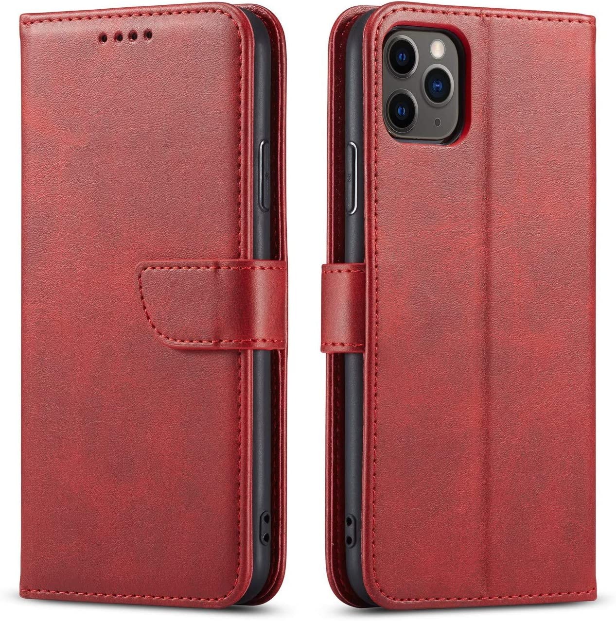 Чехол-кошелёк Xiaomi Redmi 13C Poco C65 Poco M6 5G красный