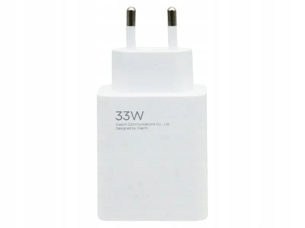 XIAOMI original įkroviklis USB A QC3.0 3A 33W MDY-16-EF balta pakuotė