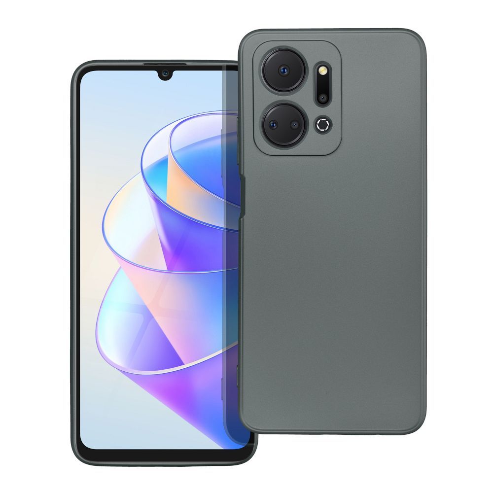 METALLIC dėklas telefonui HONOR X7A pilkas