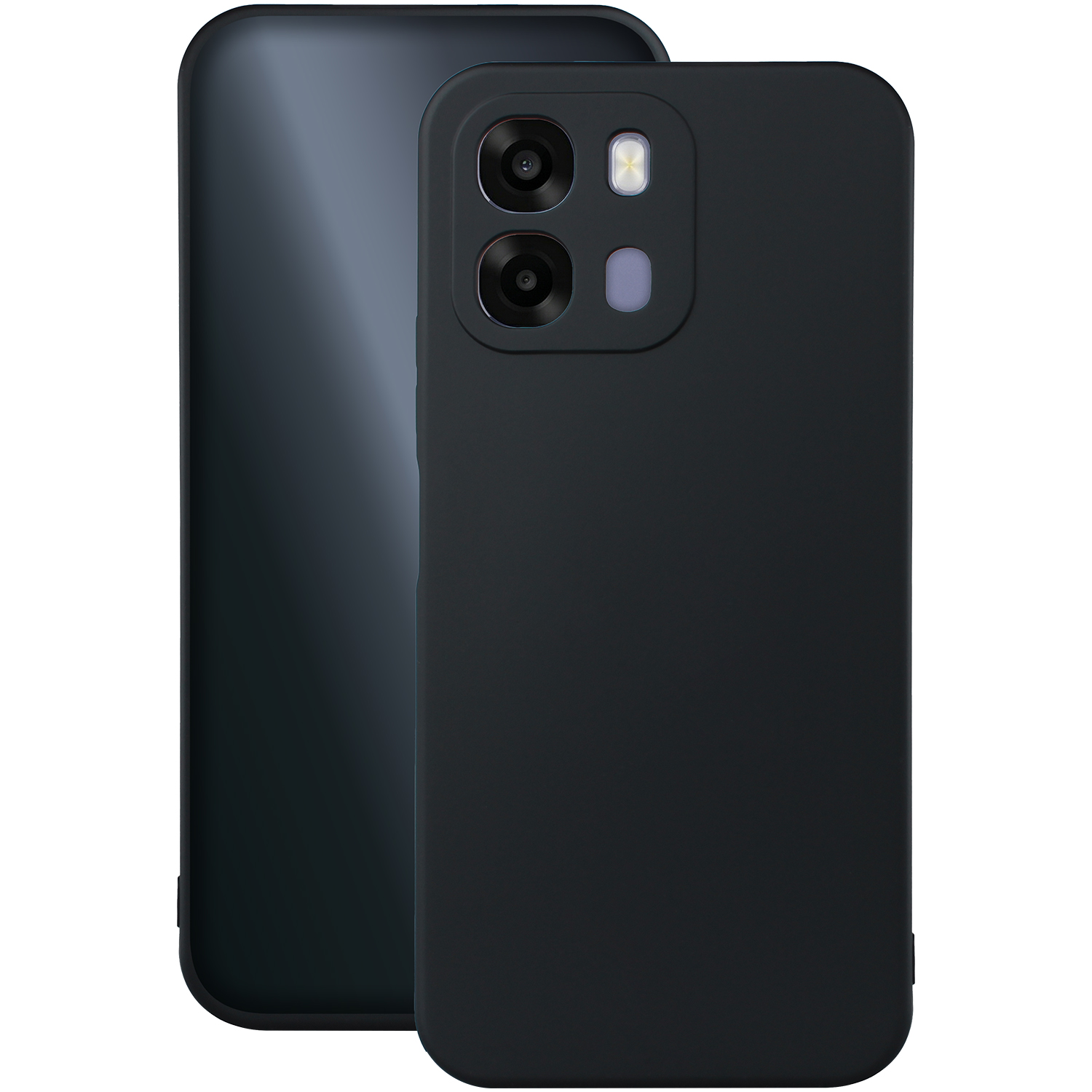 Силиконовый чехол для Oppo A6 4G / A6 5G / A6X 4G / A6X 5G / A6S 4G / A6S 5G Global чёрный