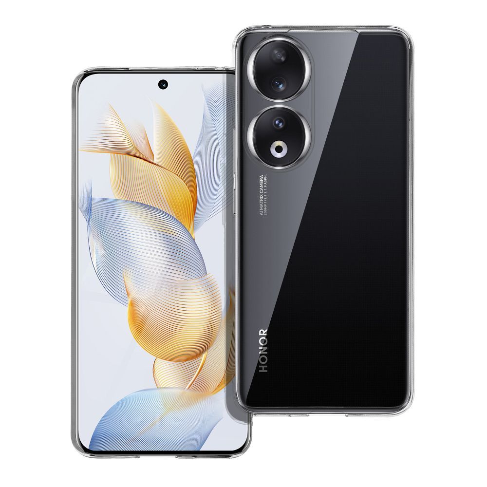 Skaidrus 2 mm dėklas telefonui HONOR 90 (su kameros apsauga)