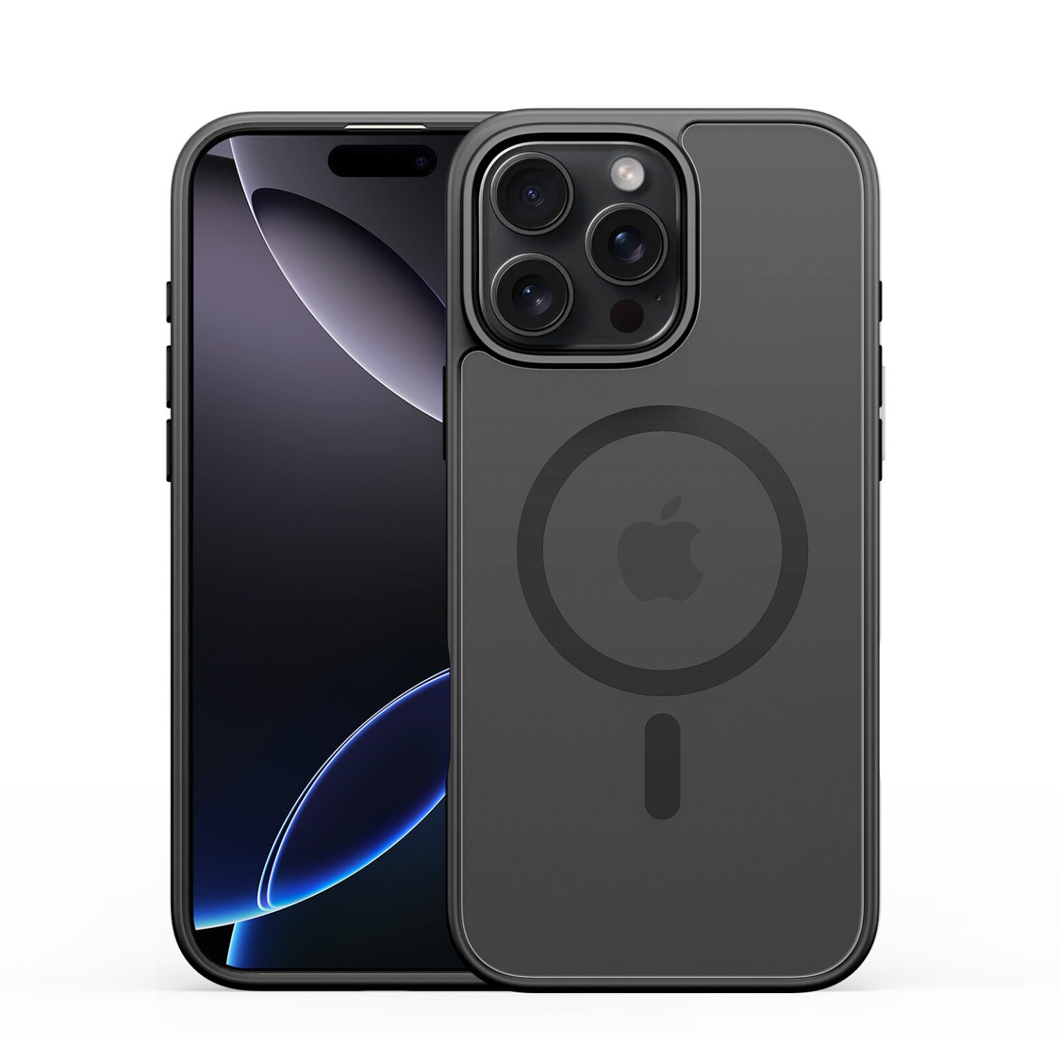 Dėklas Dux Ducis Yind Apple iPhone 16 Pro Max juodas