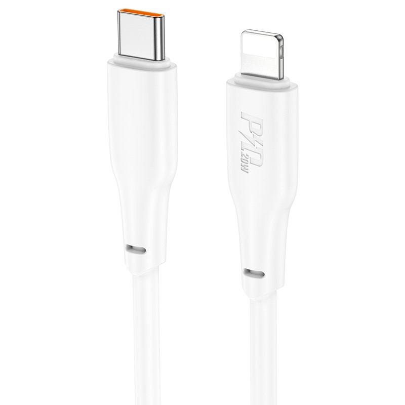 Кабель Hoco X93 60W USB-C на USB-C 1.0m белый
