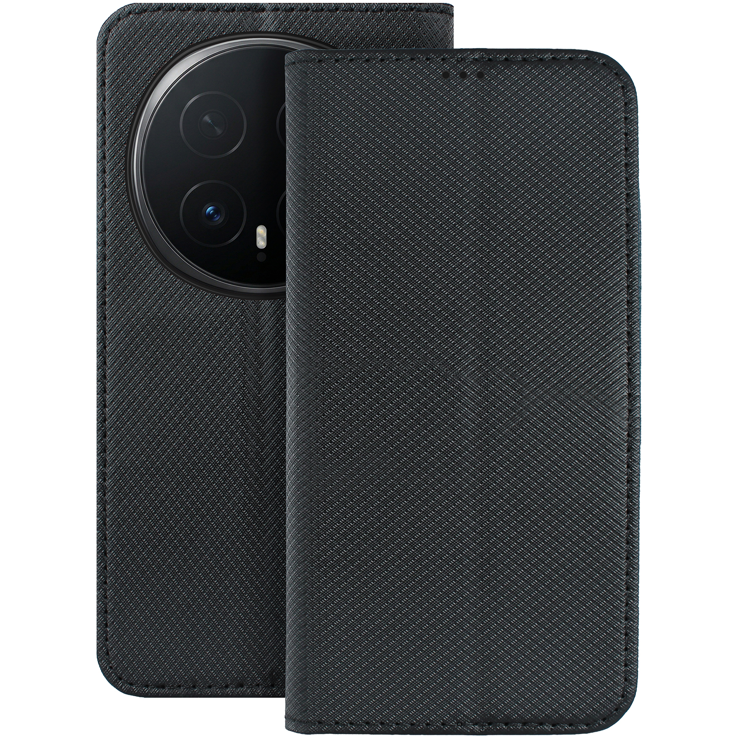 Smart Magnet dėklas Honor Magic 8 Pro juodas