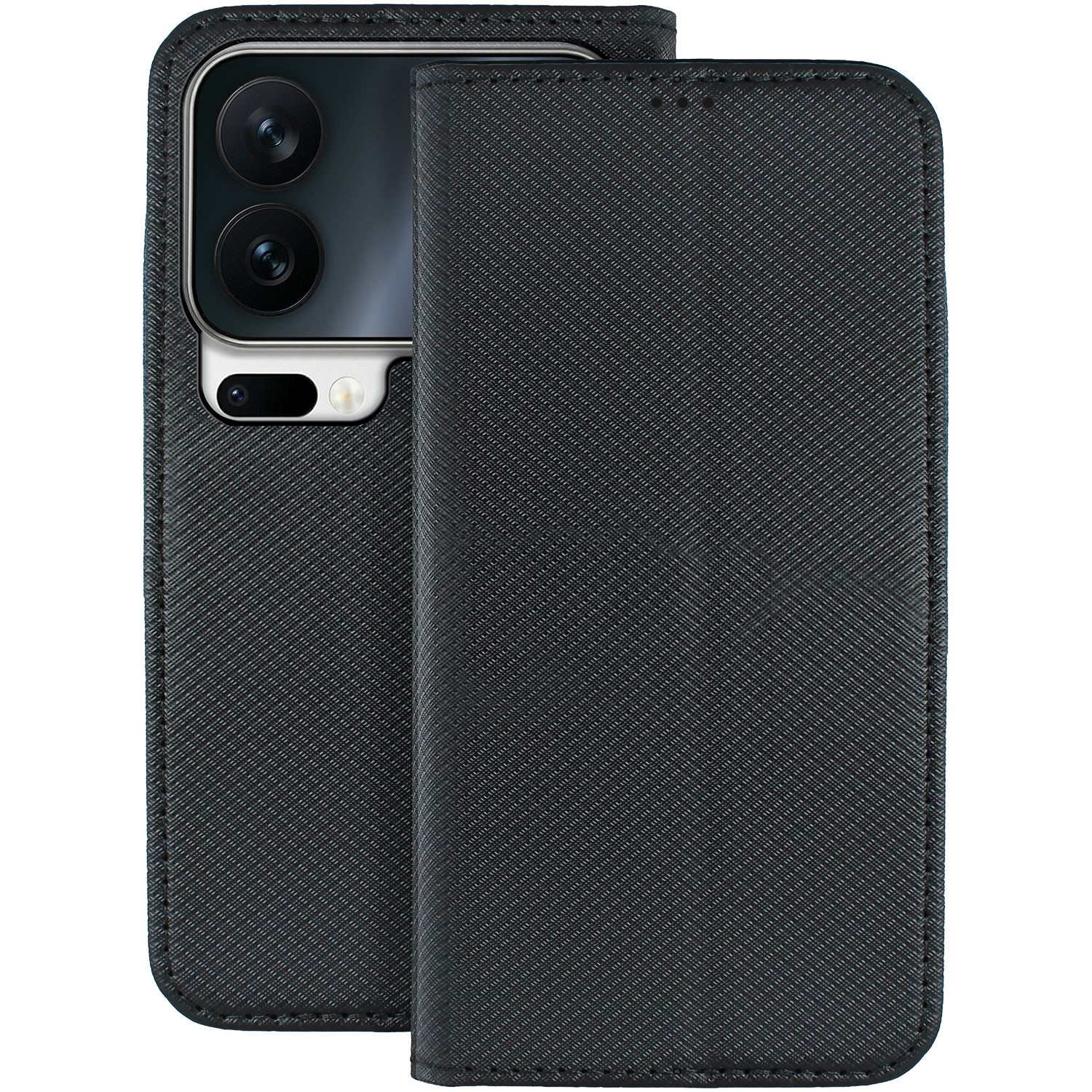 Smart Magnet dėklas Xiaomi 17 Pro juodas