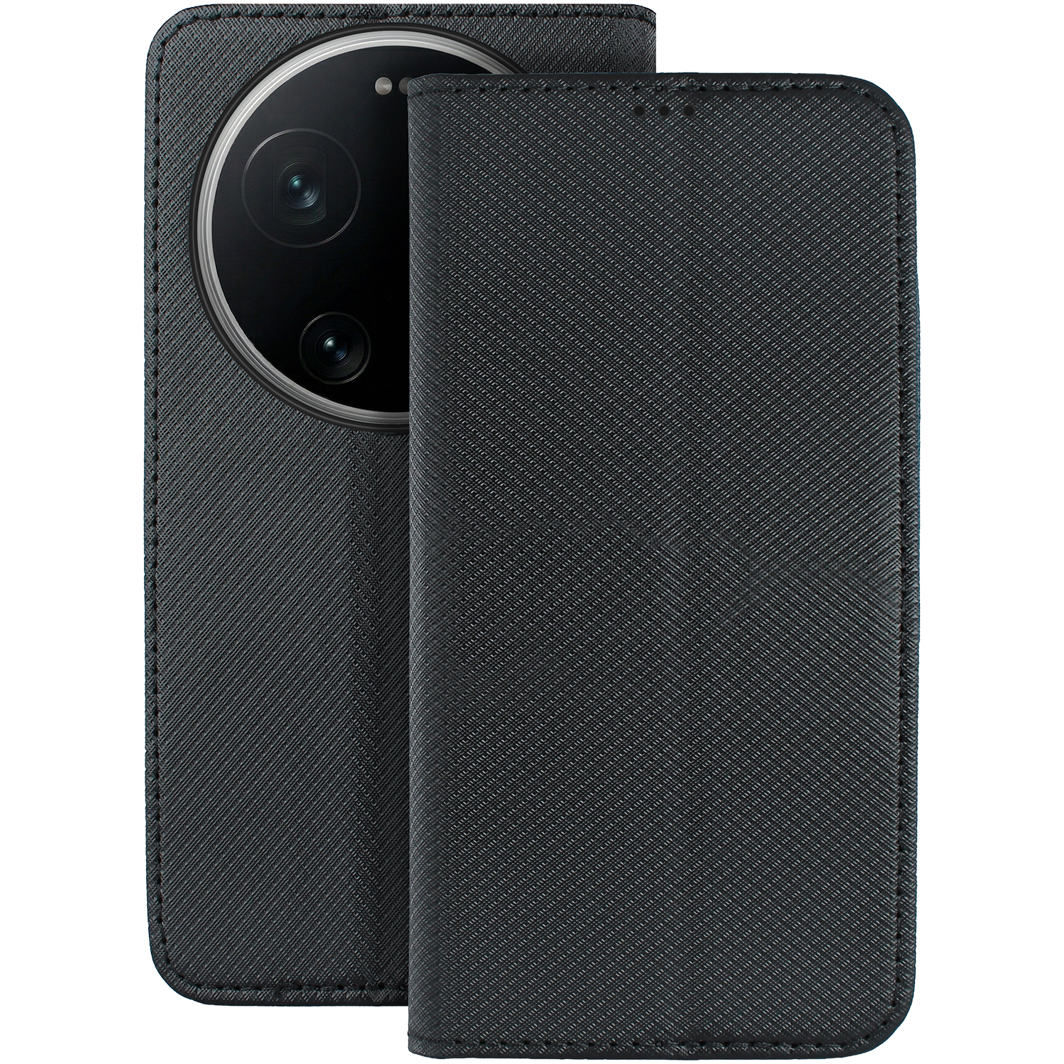 Чехол Smart Magnet для Xiaomi 17 Ultra — чёрный