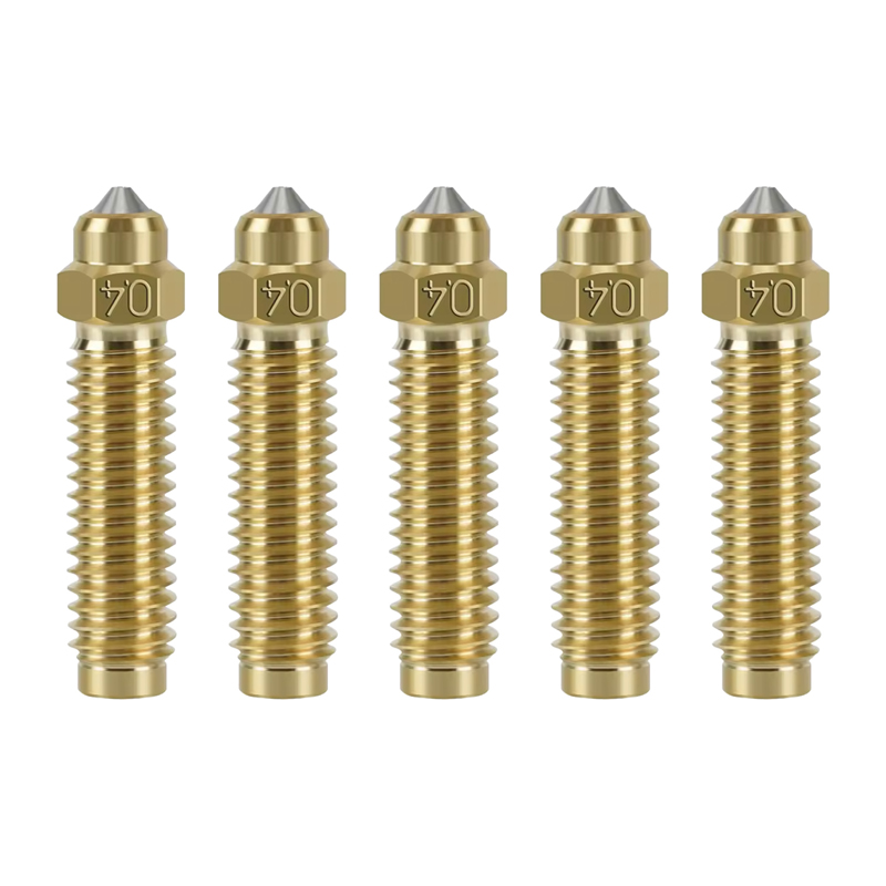 0.4 mm Hardened Brass Nozzle Set for ELEGOO Centauri Carbon