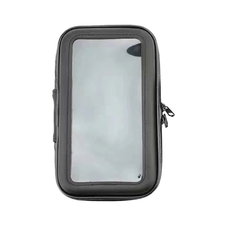Dviračio telefono laikiklis vandeniui atsparus, universalus laikiklis dviračiams ir motociklams XL dydžio (maks. telefono dydis: 165 mm x 80 mm) - juodas (be vairo tvirtinimo)