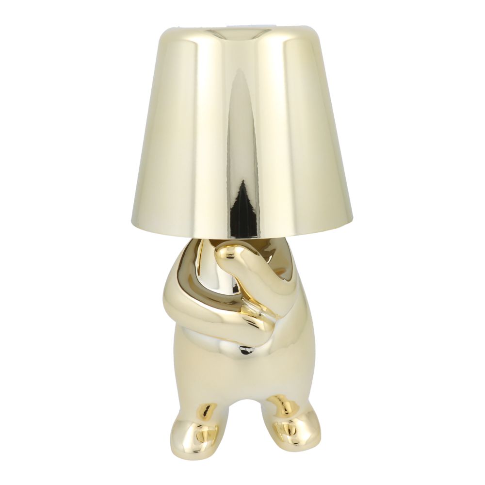 Прикроватная настольная лампа Gold Man Art Deco стоячий (версия 3) MLTL