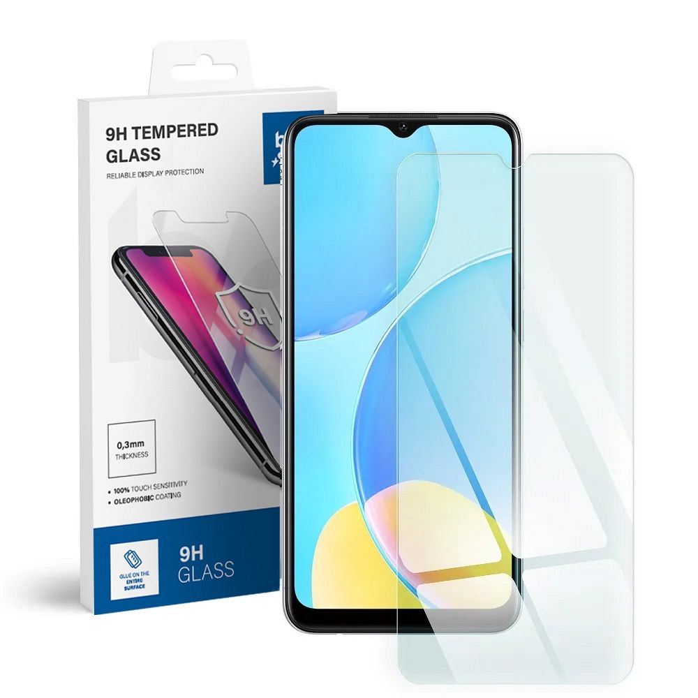 Закалённое стекло для Oppo A15s Blue Star